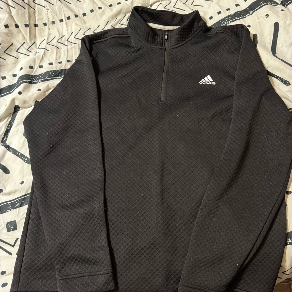 Adidas Black Golf Pullover XL
